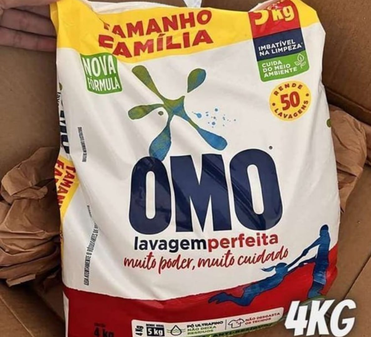 Omo Sabão em Pó Lavagem Perfeita 4kg